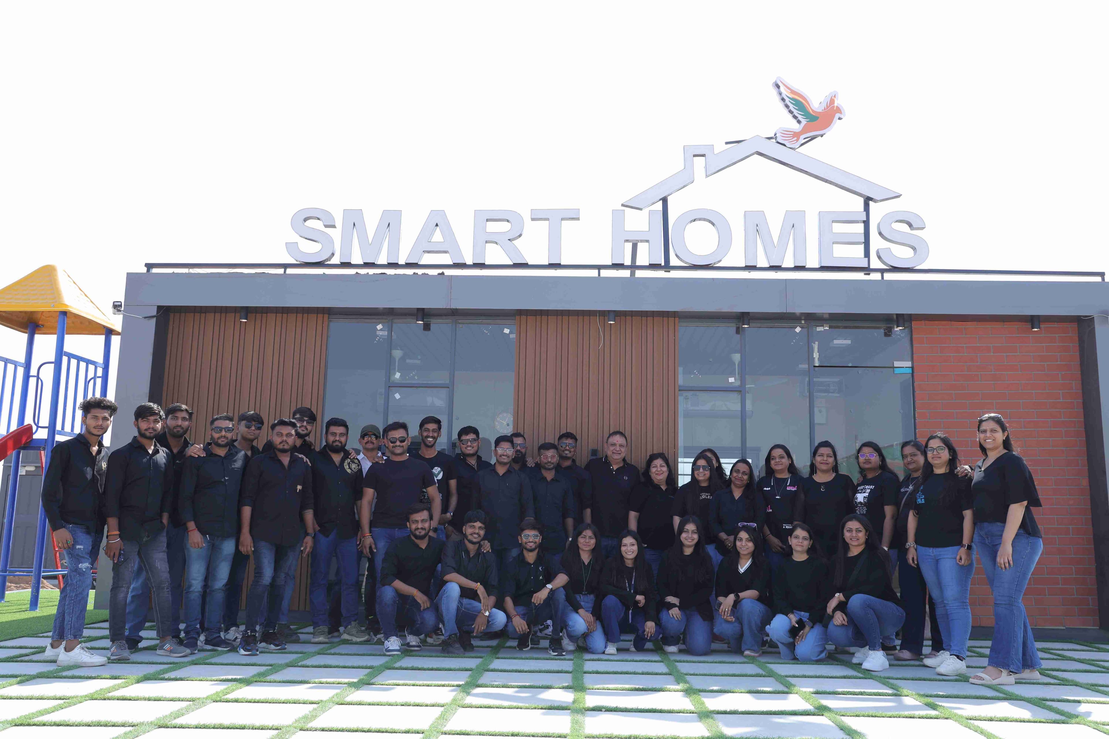 "Building Tomorrow,  banner