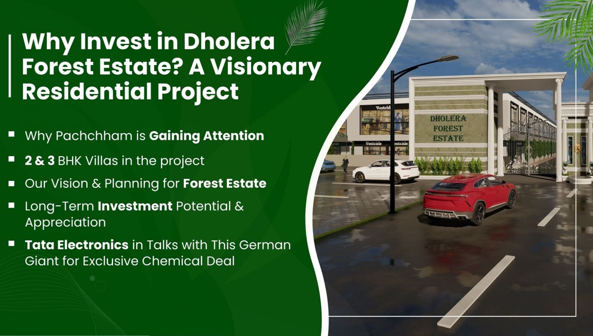 Why Invest in Dholera Forest Estate - A Visionary Residential Project