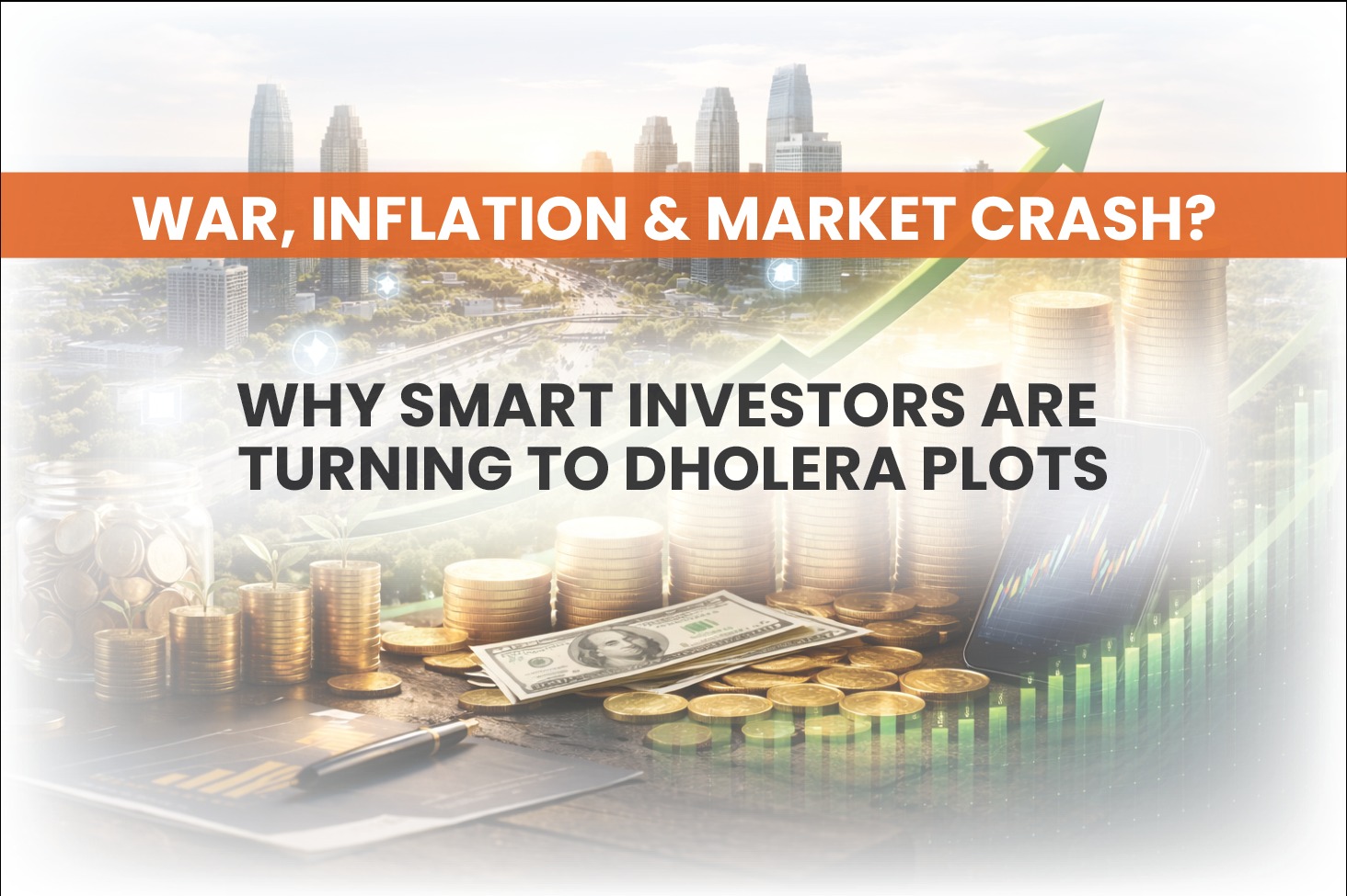 War, Inflation & Market Crash? Why Smart Investors Are Turning to Dholera Plots