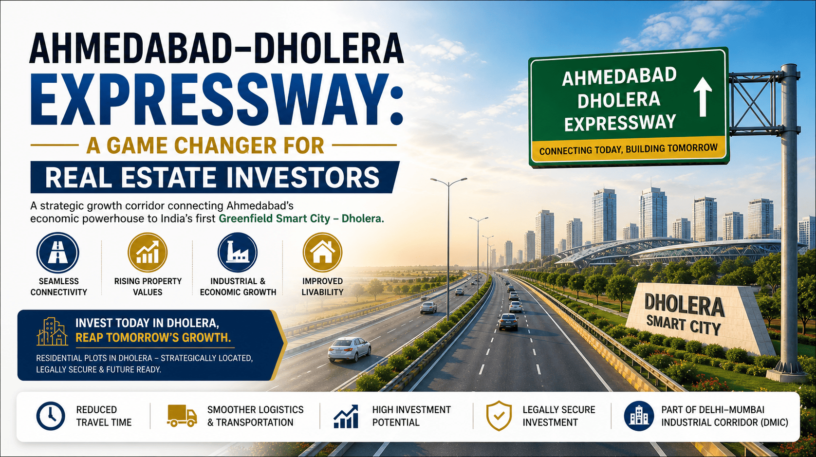 Ahmedabad–Dholera Expressway: A Game Changer for Real Estate Investors