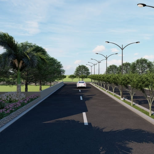 Shops, Plots and Villas