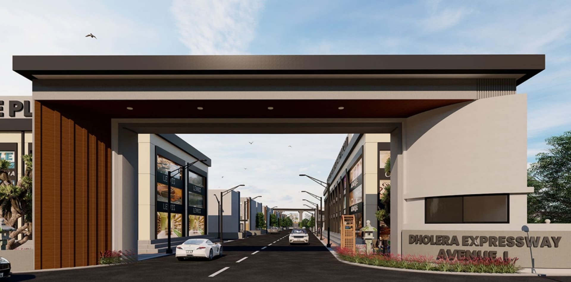 Shops, Plots and Villas